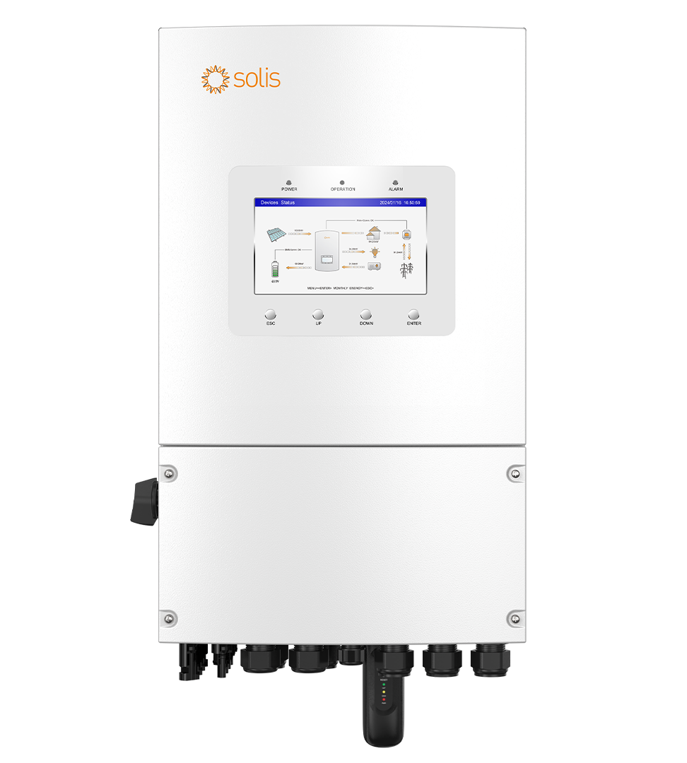 8kW Solis Single Phase Low Voltage Energy Storage Inverter