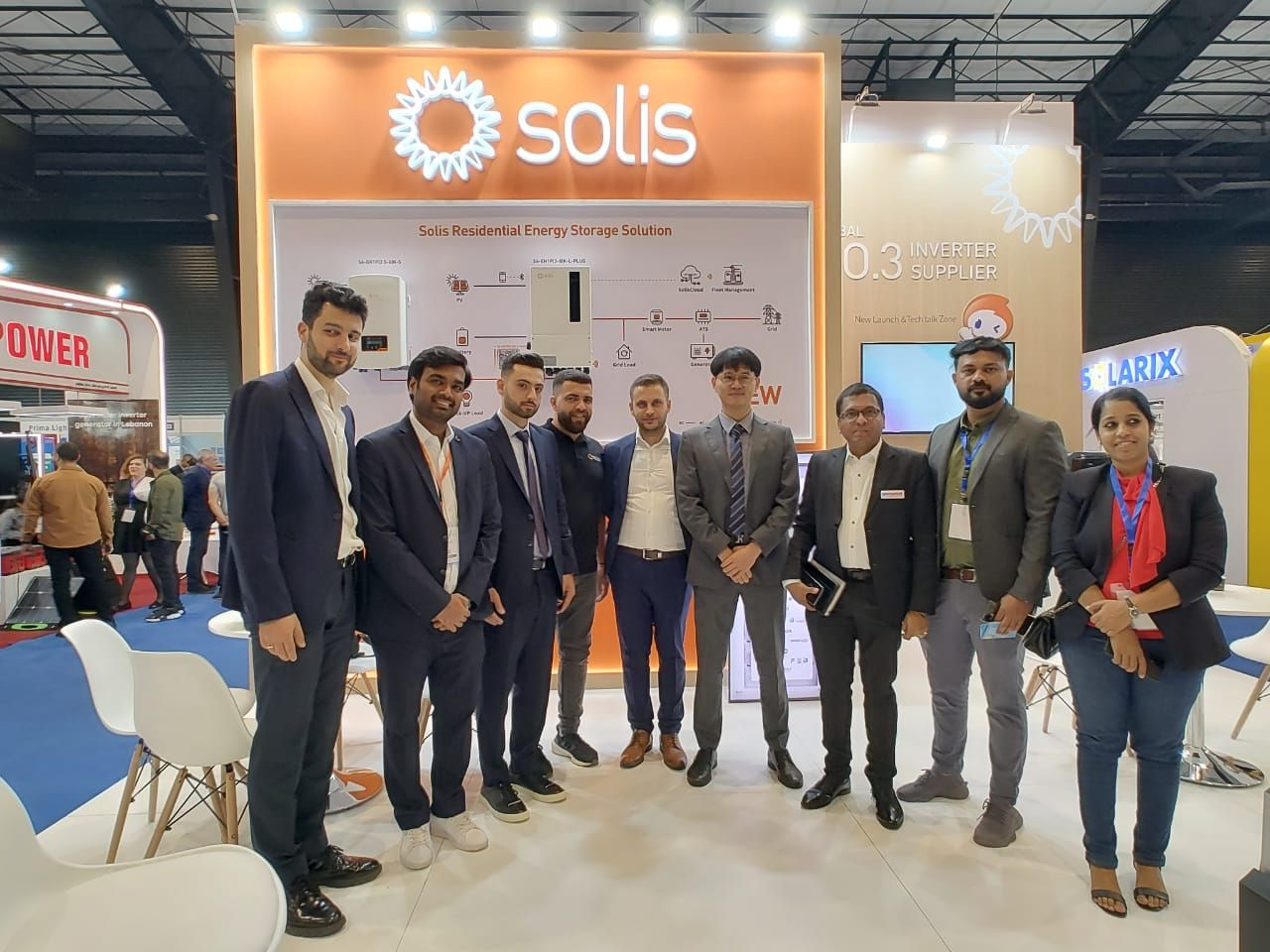 Team at Lebanon International Solar Week