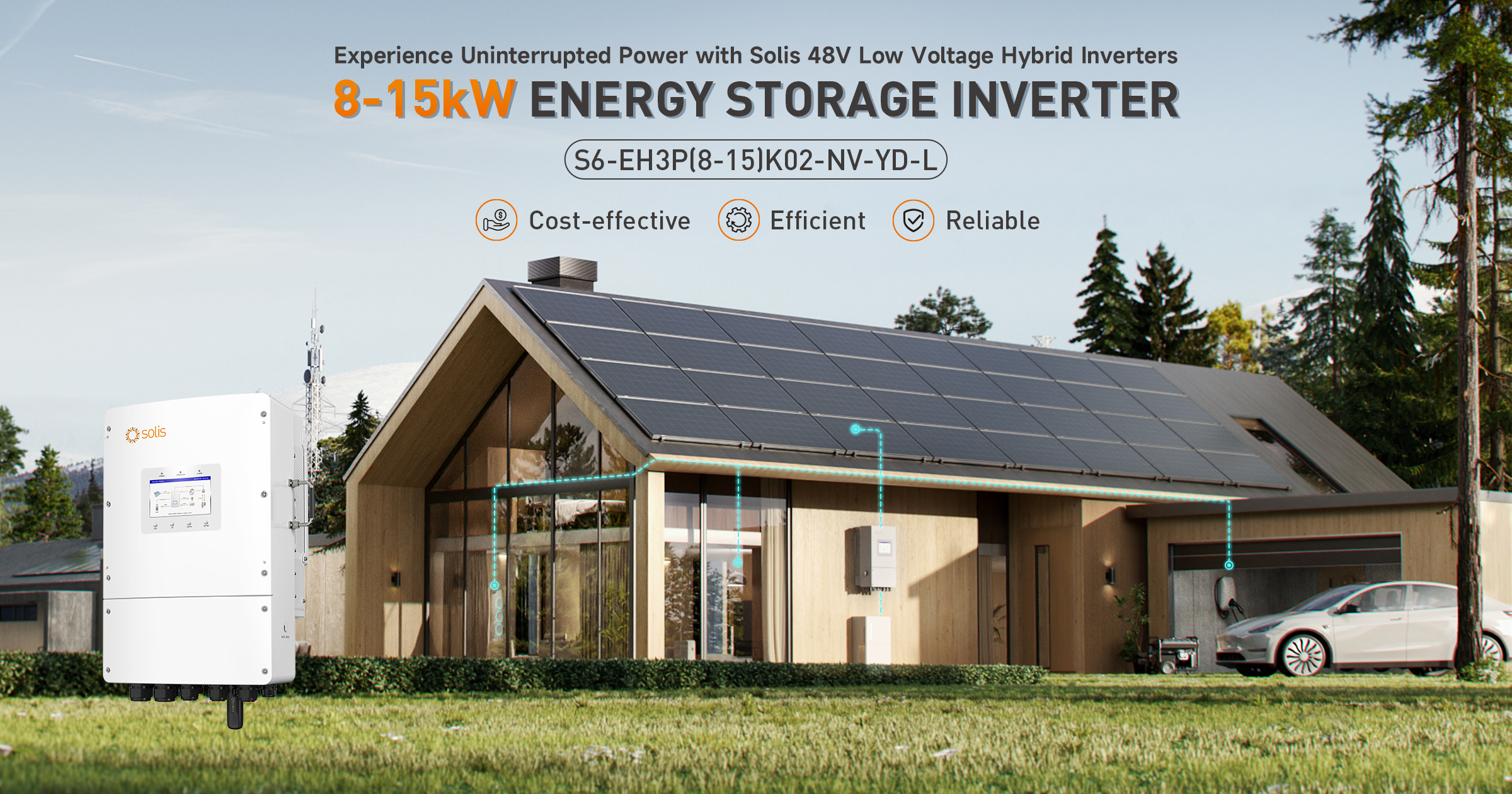 Solis Unveils New 8-15kW Low-Voltage 3-Phase Hybrid Inverter