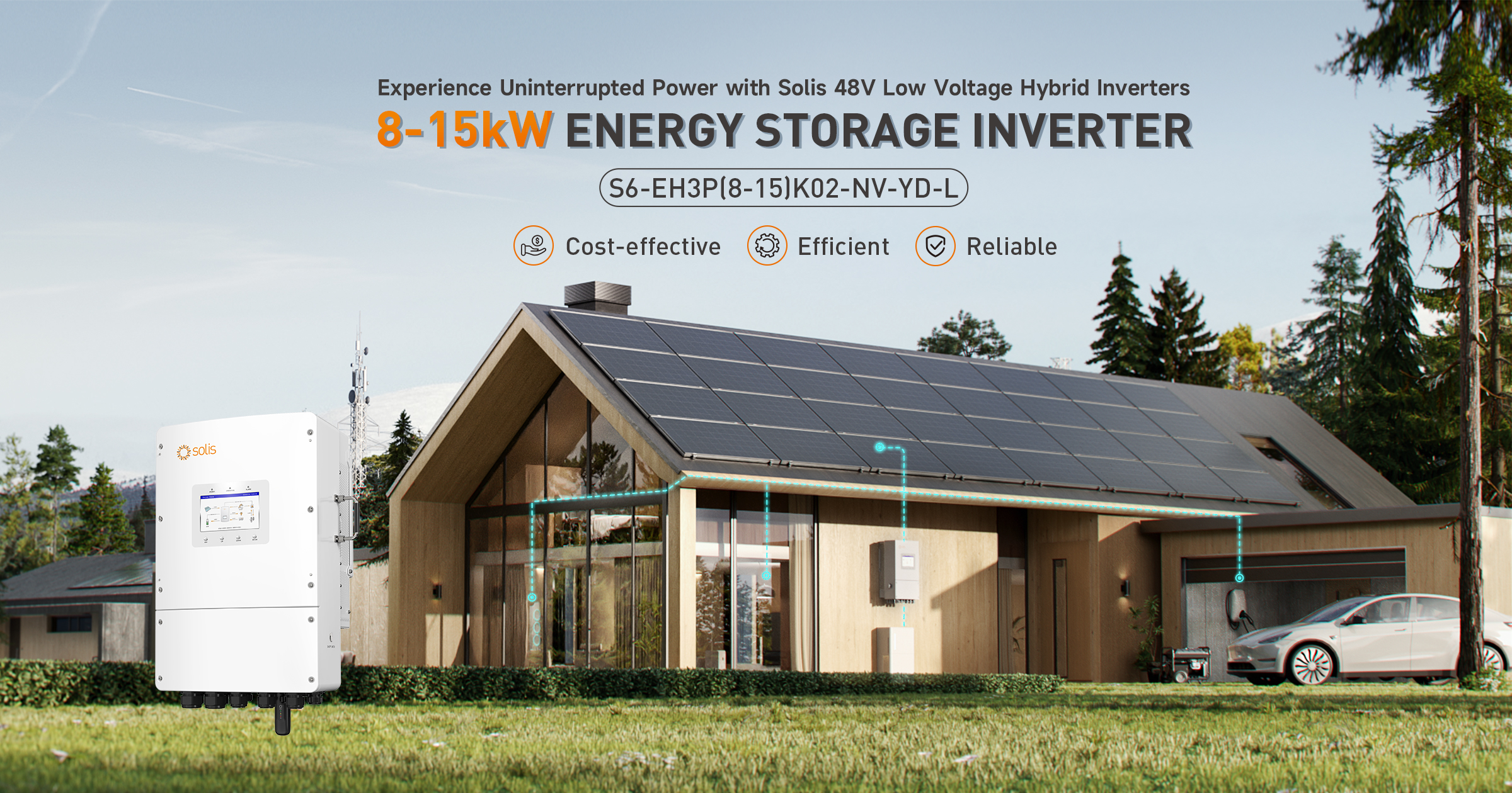 Solis Unveils New 8-15kW Low-Voltage 3-Phase Hybrid Inverter