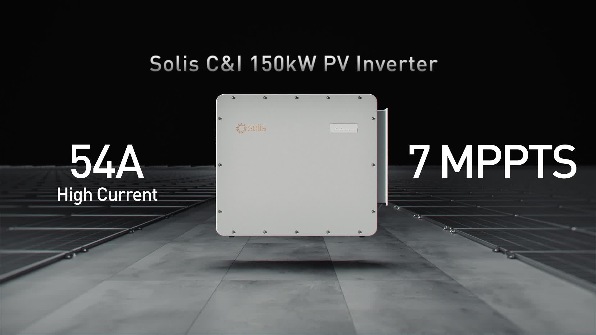 【Scene section】 Solis C&I 150kW PV Inverter