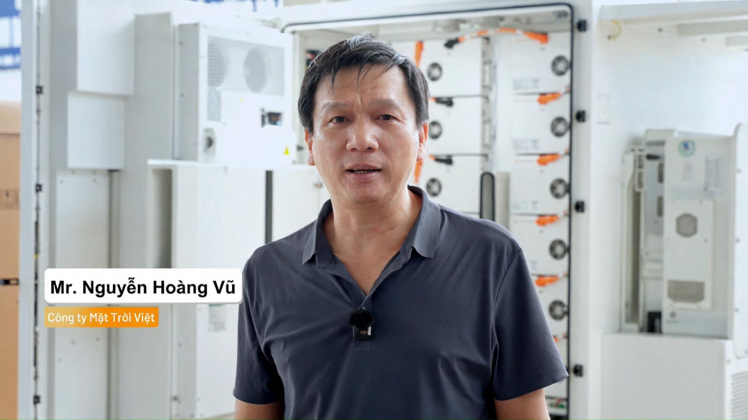 Mr. Nguyễn Minh Trí from Can Tho Bus, Ferry Joint Stock Company.