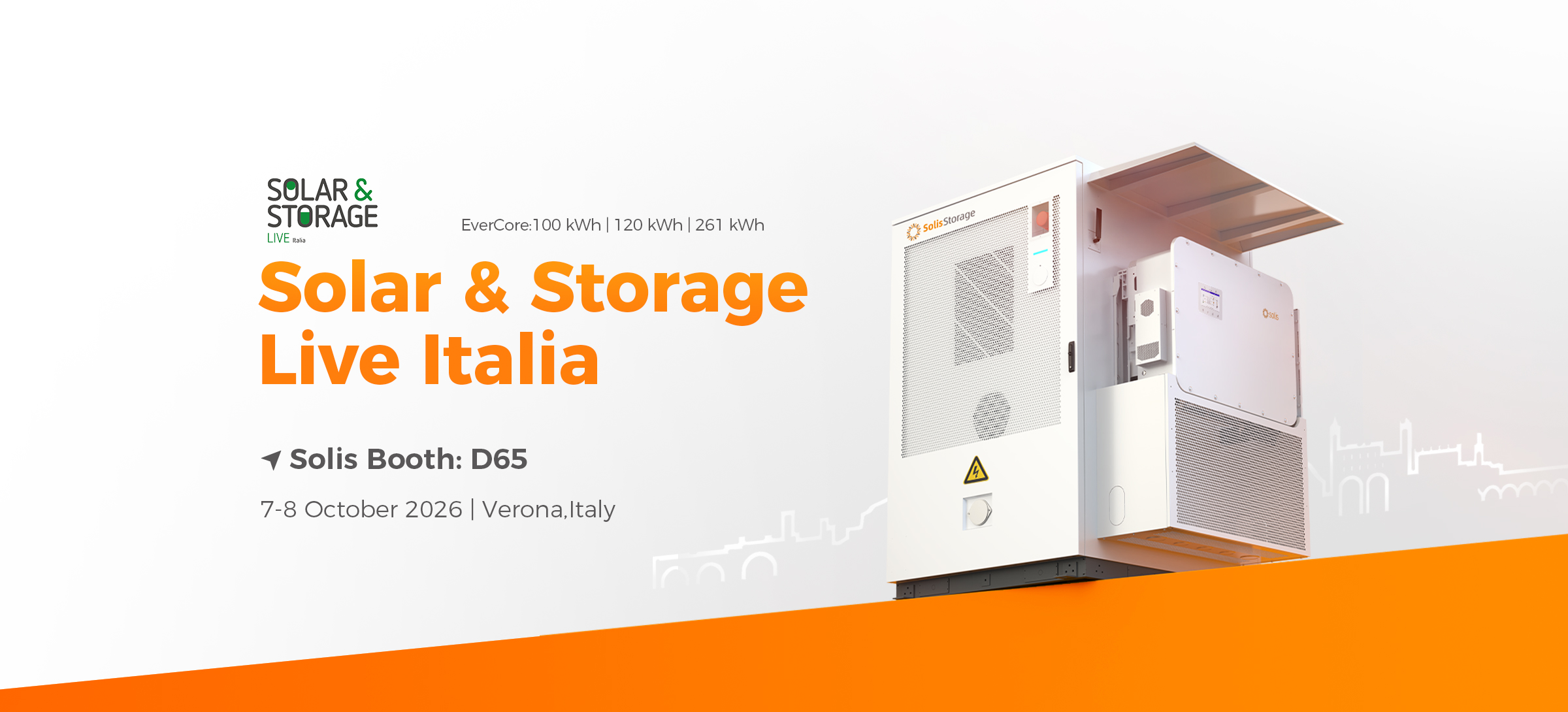 Meet Solis at Solar & Storage Live Italia 2026 in Verona