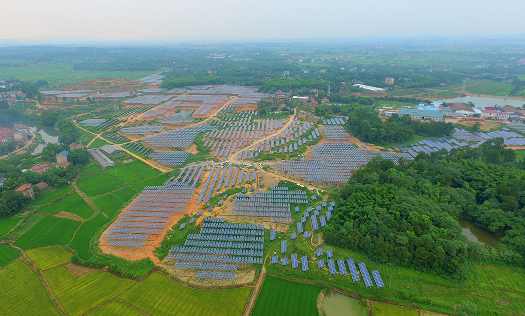 Ground-based PV Plant of solis