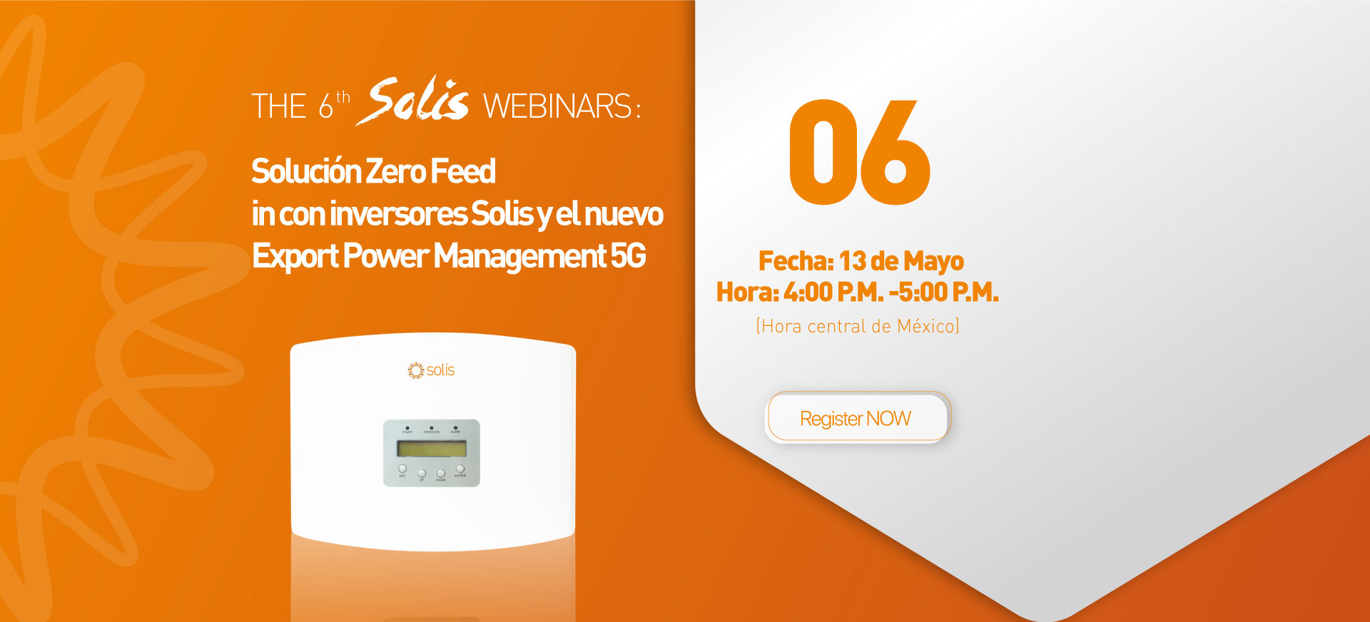 Solución Zero Feed in con inversores Solis y el nuevo Export Power Management 5G
