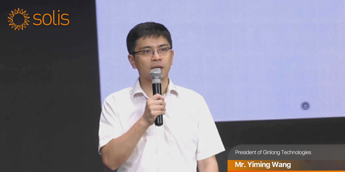 Mr. Yiming Wang, President of Ginlong Technologies